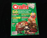 Crafts Magazine December 1987 Absolutely Irresistible How-To’s Jolly Chr... - $10.00