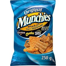 6 Bags of Munchies Original Snack Variety Chips Mix 250g Each -Free Ship... - £42.41 GBP