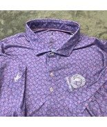 Johnnie-O Top Shelf Golf Polo Shirt Arizona Cup Print XXL AOP - $36.91 CAD