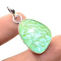 Green Australian Triplet Opal Gemstone Fashion Jewelry Pendant 1.80&quot; SA 8148 - £4.81 GBP