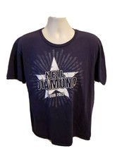 2012 Neil Diamond Tour Adult Large Blue TShirt - $22.00