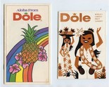 Dole World&#39;s Largest Fruit Canners &amp; Aloha from Dole Booklets Hawaii Pin... - £17.45 GBP