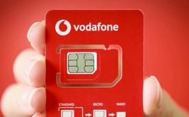 Vodafone Sim Card Portugal - Anonymous &amp; Activated Roaming UK &amp; EU Free - $9.99