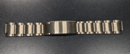 Vintage 17.5mm Kreisler Caravelle Men&#39;s Watch Band Stainless Steel Brushed - $59.39