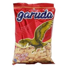 Garuda Kacang Kulit - Roasted Peanuts Original Flavor, 2.64 Oz (Pack of 2) - £18.18 GBP