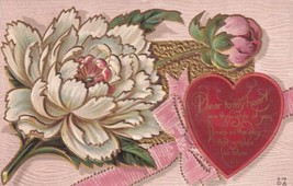 Valentine Dear To My Heart Are Thoughts Of You Deep As The Sky 1913 Postcard B21 - £2.40 GBP