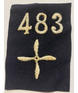WWI, U.S. ARMY, AIR SERVICE, 483rd AERO CONSTRUCTION SQUADRON, PATCH, OR... - $34.27 CAD