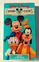 Walt Disney Cartoon Classics - V. 11 - Mickey &amp; the Gang VHS Animated - £7.56 GBP