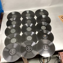 Lot Of Of 15 Hank Snow The Singing Ranger 10” Records In Record Holder - $650.22 MXN
