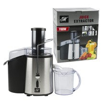 Juicer Extractor Machine 700w 2 Speed Centrifugal for Fruit Vegetable in Black - £37.50 GBP