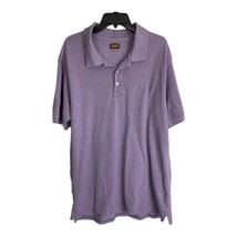 The Foundry Mens Shirt Adult Size XLT Purple Lavender Polo Short Sleeve ... - $18.54