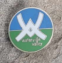 Waterville Valley Ski Resort Vintage Souvenir Travel Lapel Hat Pin New Hampshire - $15.99