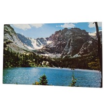 Postcard Loc Vale Lake Continental Divide Rocky Mountain Park Chrome Unposted - $6.98