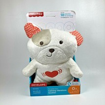 Fisher Price Snugapuppy Calming Vibrations Sensory Musical Soother Lovey Plush - £52.30 GBP
