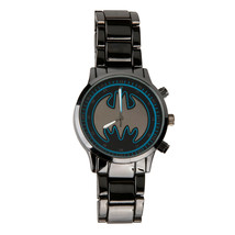 Batman Black Stainless Steel Watch Black - £32.06 GBP