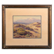 Senza Titolo (Deserto Landscape) Di Fred Grayson Sayre Firmato Olio Pittura - $3,118.46