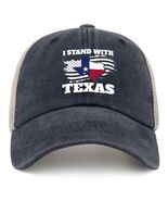 Beafoliya Texas Flag Trucker Hat Women Mesh Baseball Cap Purplish Blue - $271.70 MXN