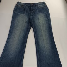 Zana Di Women's Blue Jeans Size 16 (34×31) Bootcut Cotton Blend Faded RN#74753 image 14