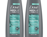 Dove Men+Care  2 in 1 Shampoo and Conditioner 12 fl oz 2 Pack - $15.19