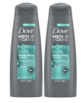 Dove Men+Care  2 in 1 Shampoo and Conditioner 12 fl oz 2 Pack - £11.94 GBP