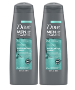 Dove Men+Care  2 in 1 Shampoo and Conditioner 12 fl oz 2 Pack - £11.60 GBP