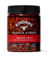 Kinder&#39;s Crunch Blends Ancho Chili Topper 12 oz Spice Seasoning W/ Crunc... - £17.27 GBP