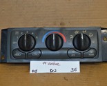 97-99 Chevrolet Venture Temperature AC Climate 09364241 Control 315-9c5 ... - $34.99