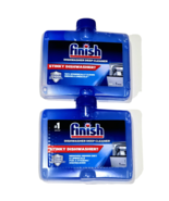 2 Pack Finish Dishwasher Deep Cleaner Cleans Grease &amp; Limescale Odor Rem... - $25.99