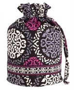 NWT VERA BRADLEY CANTERBERRY MAGENTA DITTY BAG MULTI USE: GYM, POOL,LUNC... - £11.79 GBP