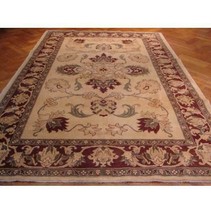 Unique 7x11 Authentic Handmade Chobi Peshawar Rug PIX-9696 - $3,511.44