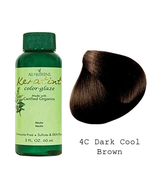 All-Nutrient Keratint Color-Glaze Hair Color - 4C Dark Cool Brown - $368.76 MXN