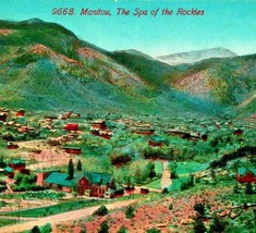 Manitou Spa of the Rockies Manitou Springs Colorado CO UNP 1910s DB Postcard - £3.92 GBP
