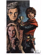 Mike McKone SIGNED Art Print Game of Thrones Peter Dinklage Tyrion Lanni... - $564.31 MXN