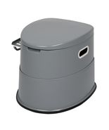Portable Toilet Flush w/ Non-slip Mat Porta-Potty Outdoor Travel Camping... - €38,12 EUR