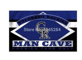 Colorado Rockies Flag 3x5ft Banner Polyester Baseball World Series rockies011 - £12.58 GBP