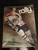 1970 NHL Bobby Orr Rally Hockey Skates Boston Bruins Signature W/Box Size 6 - $132.99
