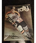 1970 NHL Bobby Orr Rally Hockey Skates Boston Bruins Signature W/Box Size 6 - £104.21 GBP