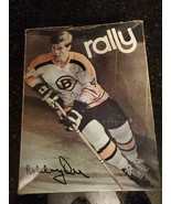 1970 NHL Bobby Orr Rally Hockey Skates Boston Bruins Signature W/Box Size 6 - $132.99