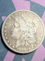 1896 S Morgan Silver Dollar - Better Date - Nicely Circulated - - $1,210.60 MXN