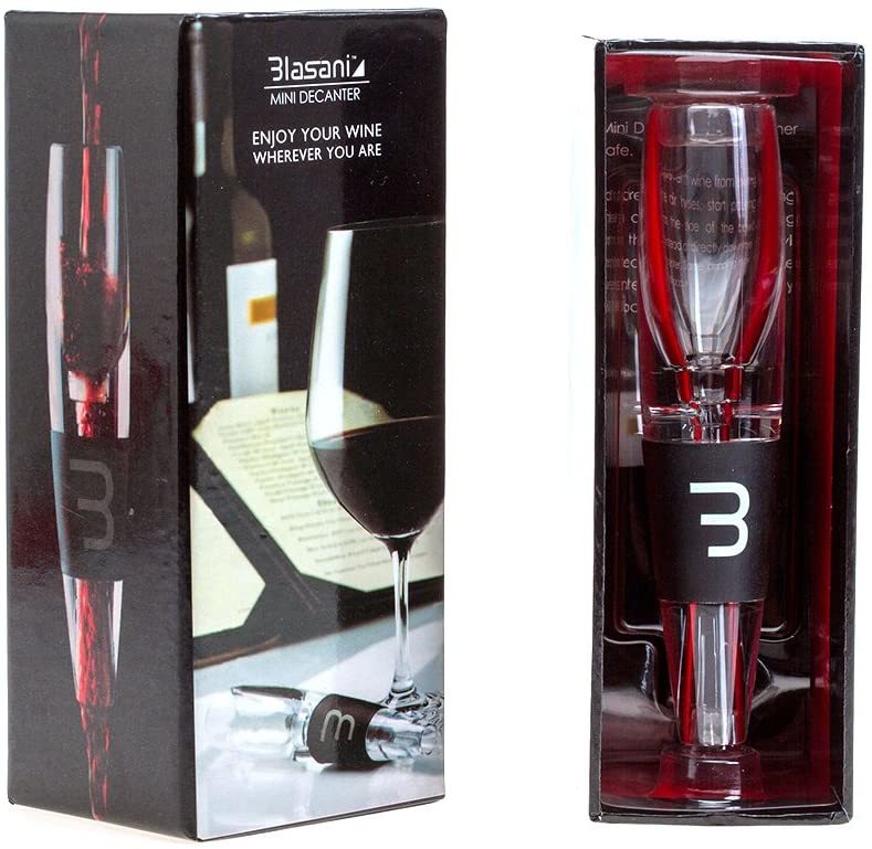 BLASANI Mini Decanter Travel High Grade Acrylic Especially Designed for Red Wine - £13.50 GBP