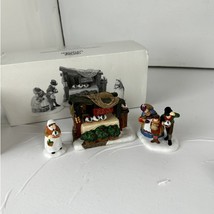 Dept. 56 Christmas Heritage Village Pudding Costermonger Set of 3 #58408 - £16.76 GBP