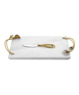 Michael Aram Calla Lily Marble Cheese Board with Knife - 123216 - $316.01 CAD