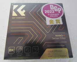 K&F Concept Nano-X Series Filter Black Diffusion 1/2 MRC 77MM - $559.03 MXN