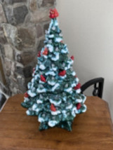 Cardinal Ceramic Christmas Tree 19” When a Cardinal appears a Loved one is near - £235.26 GBP