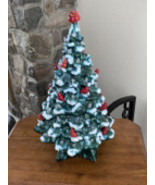 Cardinal Ceramic Christmas Tree 19” When a Cardinal appears a Loved one is near - $295.00