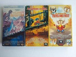 Mca Home Movies For Kids Lot Of 3 An Amer. Tale, A.M.T Fievel Goes West, The... - £7.23 GBP