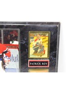 Vtg 90s Patrick Roy NHL Montreal Canadiens All Star Card Photo Plaque Ma... - £25.28 GBP
