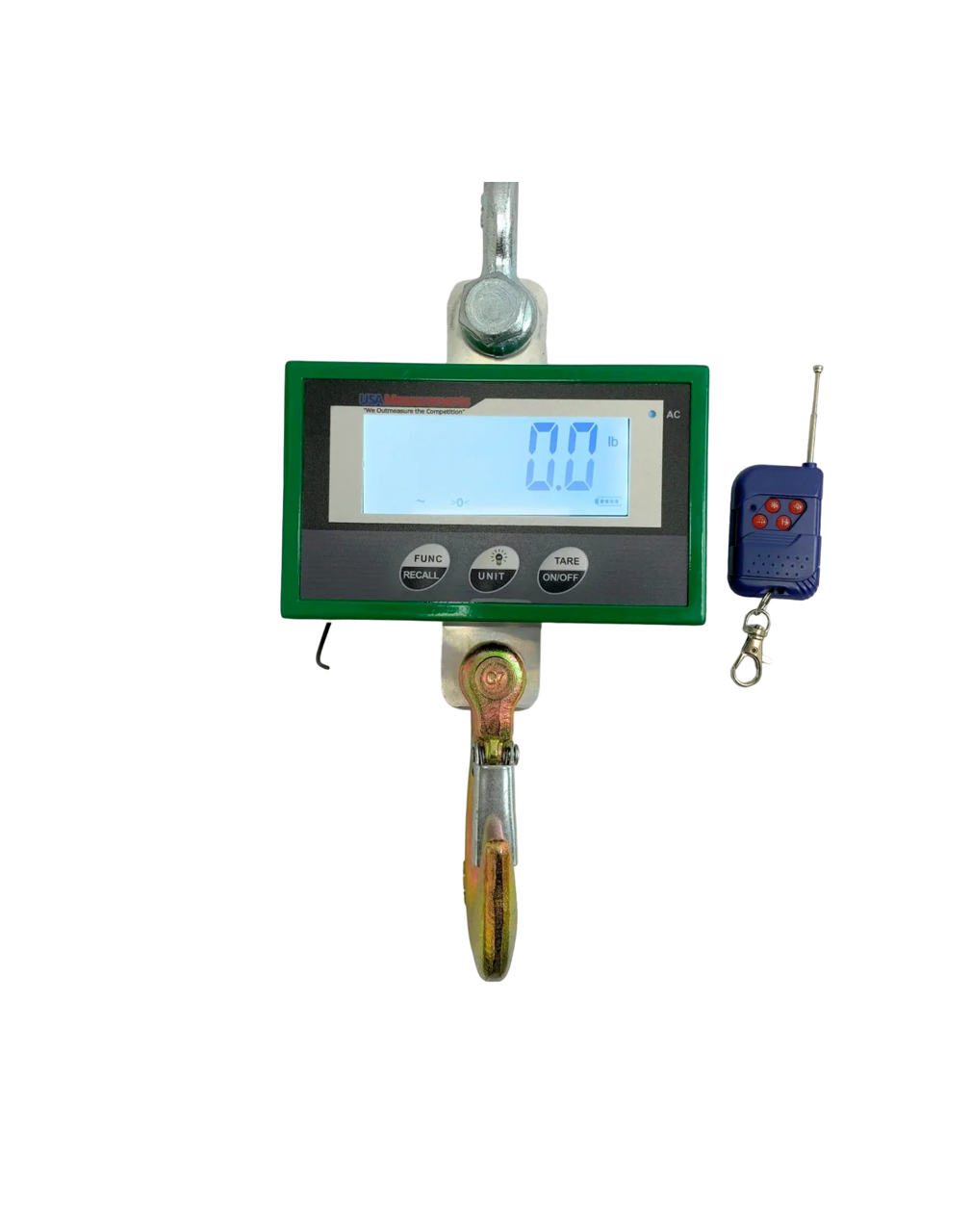 Heavy Duty 1,000 lb Capacity Crane Scale - LCD with Calibration Certificate - $249.00