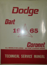 1965 Dodge Dart Coronet Service Workshop Repair Manual NEW - £71.54 GBP