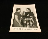 Lionel Ritchie and Gregory Hines 5x7 Press Kit Photo Black and White - $10.00